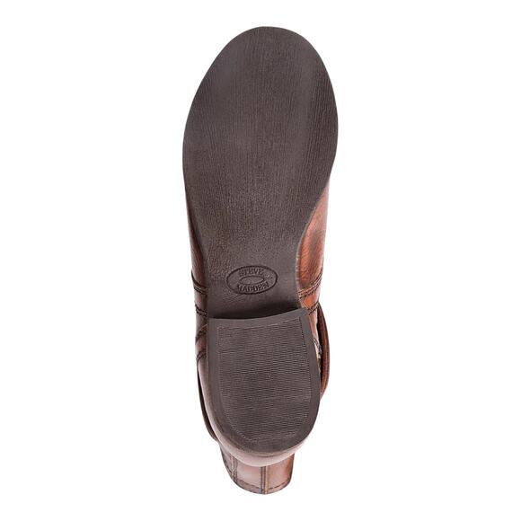 Steve Madden Women's Troopa Leather Lace Up Combat Boots Brown Size 6 M - Picture 4 of 4